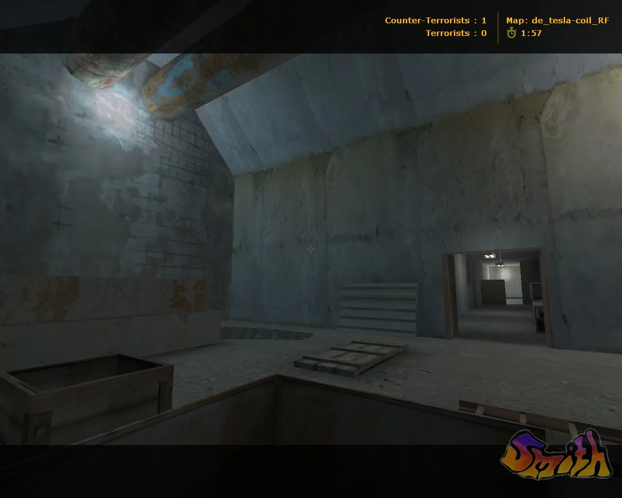 Скриншот  Карта de_tesla-coil_rf для Counter-Strike 1.6: тактика и оптимизация