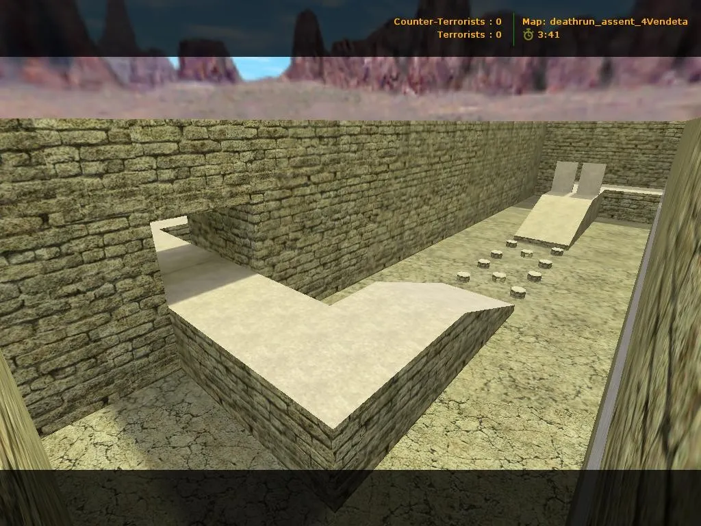 Скриншот Карта «deathrun_assent_4vendeta» для CS 1.6