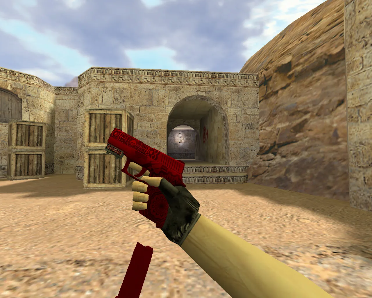 Скриншот Модель P250 Покойник для CS 1.6 – Улучшенный внешний вид и анимация