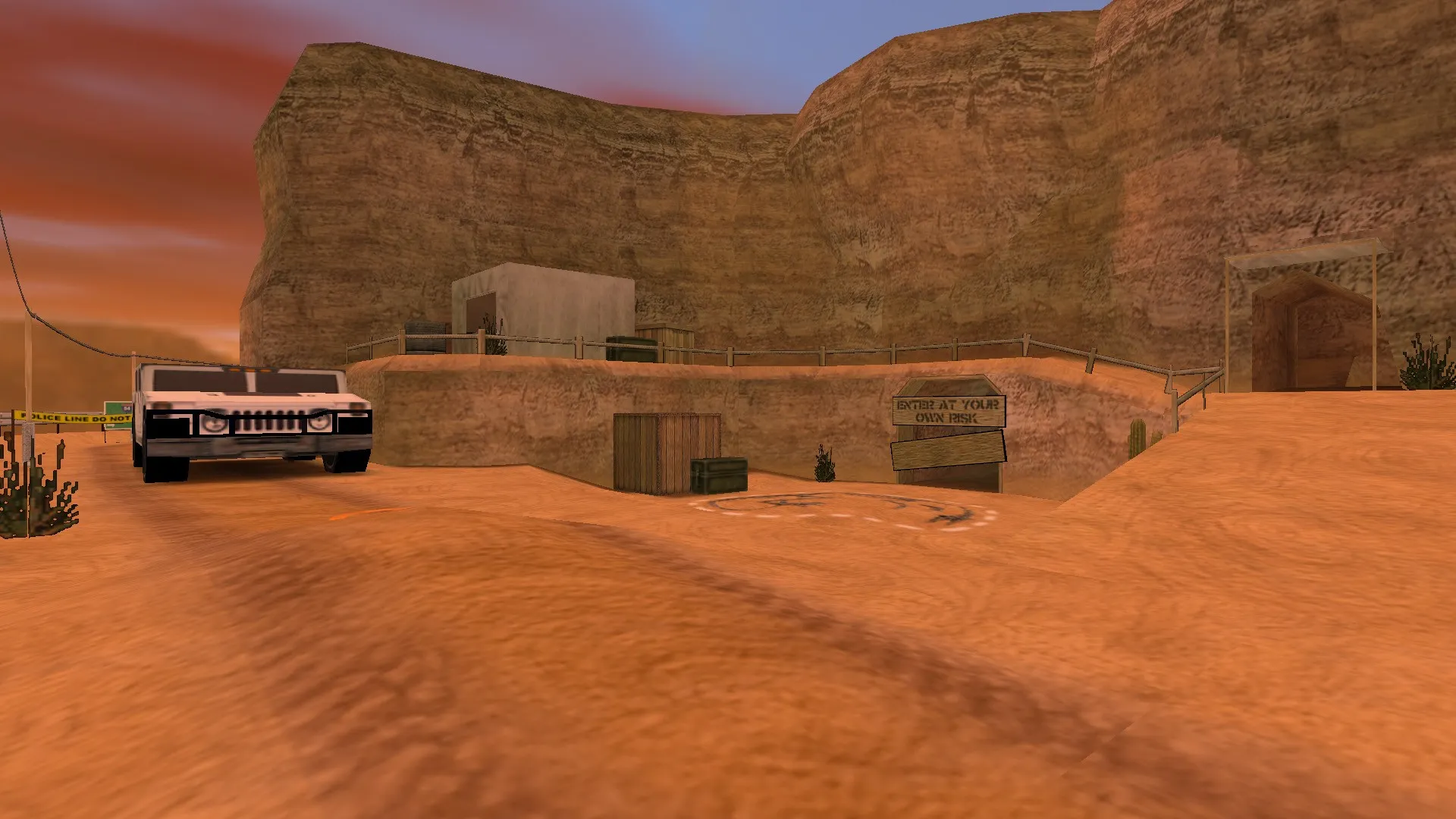 Скриншот de_arizona для CS 1.6: тактики, точки, .nav для ботов и оптимизация карты