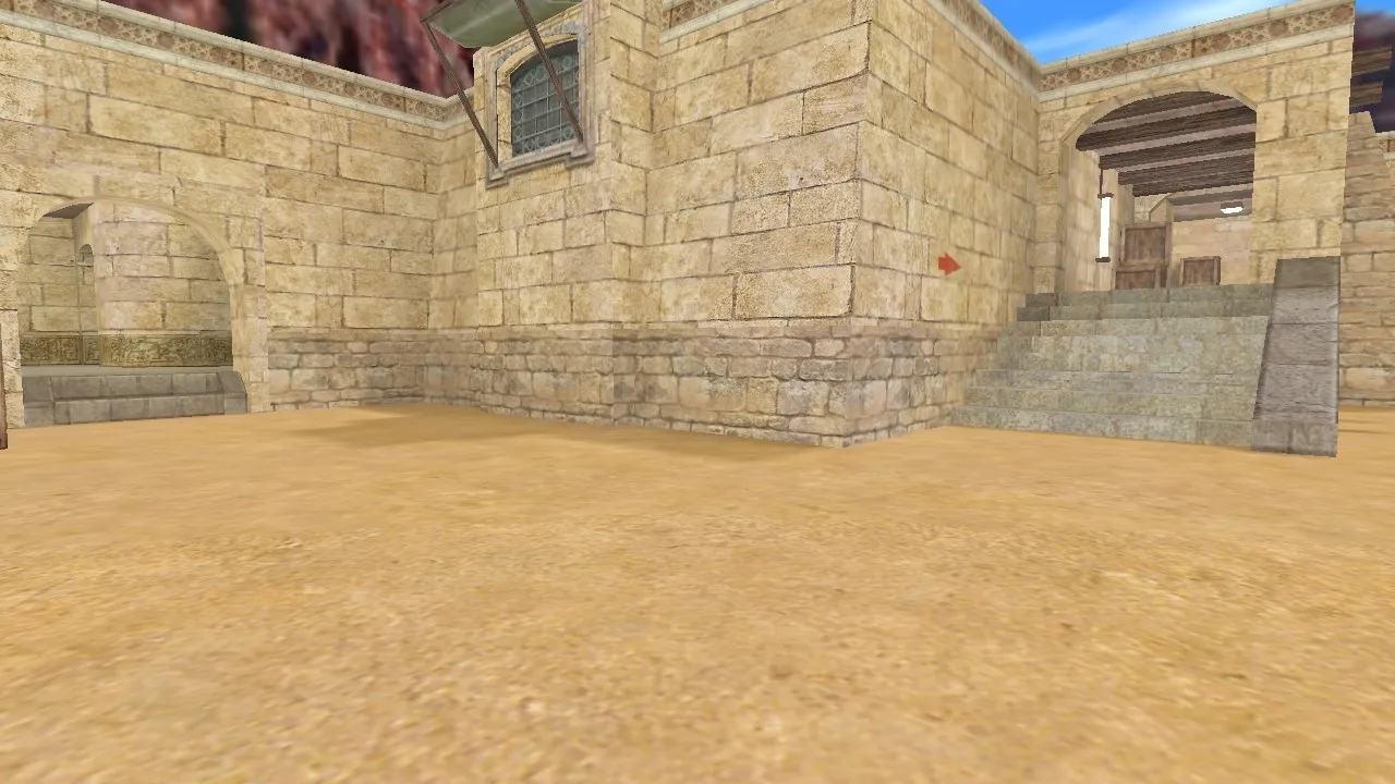 Скриншот  Карта «de_hostile_clan» для CS 1.6 - Тактический обзор и особенности