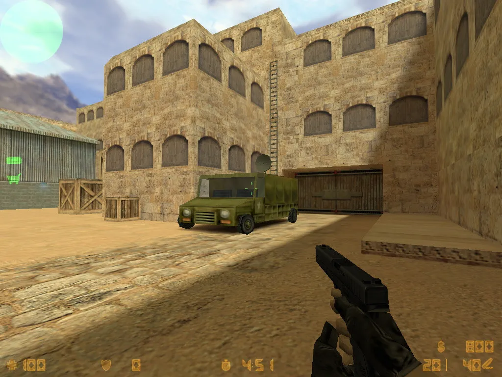 Скриншот  Карта de_dust_assault для CS 1.6: точки, тактика за T/CT, .nav для ботов и оптимизация wpoly/epoly