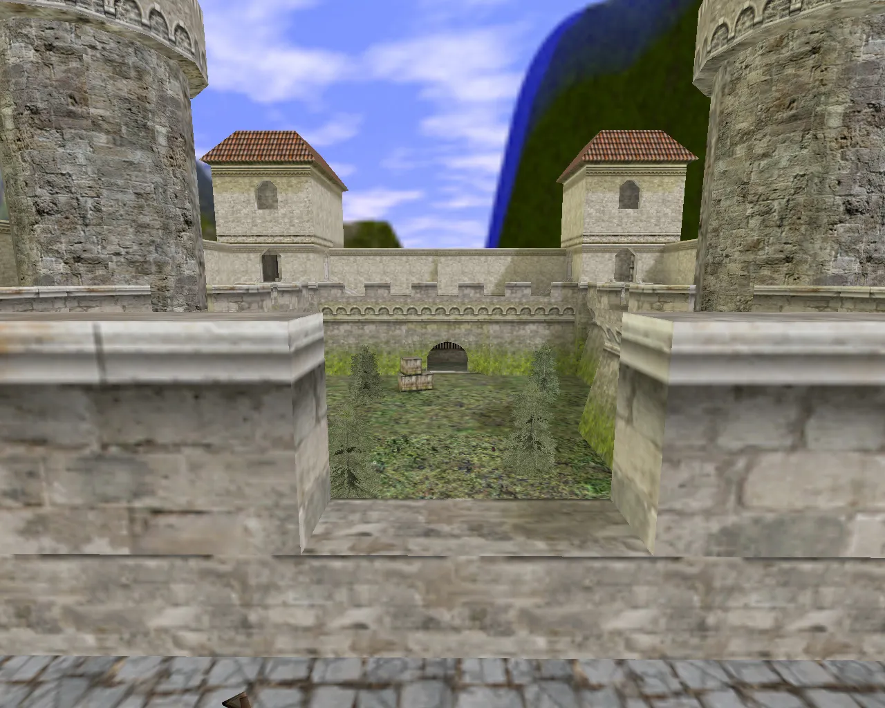 Скриншот  aim_knights — AIM карта для CS 1.6: точки, бот-нав, оптимизация и настройка под трен