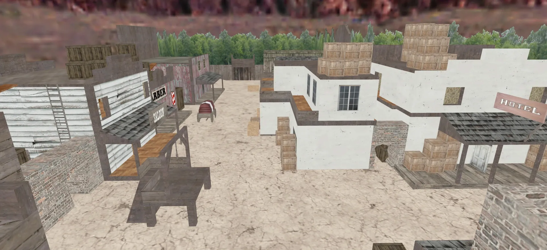 Скриншот Карта de_westwood2019_v2 для Counter-Strike 1.6 - Скачать и Играть