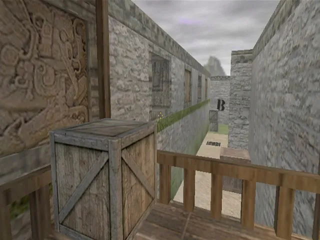 Скриншот  Карта de_kisame для Counter-Strike 1.6: Описание и Тактики