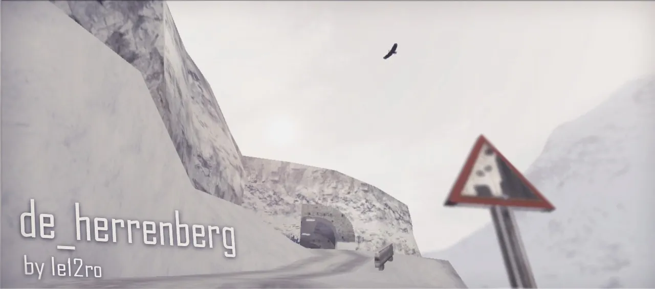 Скриншот  de_herrenberg для CS 1.6: тактика за CT/T, точки на карте, .nav и оптимизация wpoly/epoly