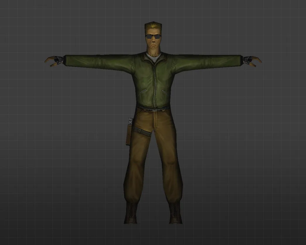 Скриншот Модель «Террорист-блондин» для CS 1.6 - Уникальный скин для вашего персонажа