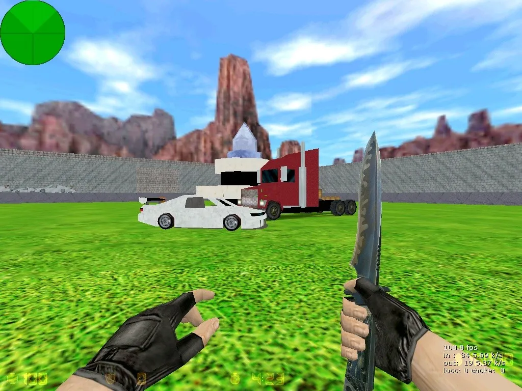 Скриншот  Карта «ka_speedoofroad» для CS 1.6: Тактика и особенности