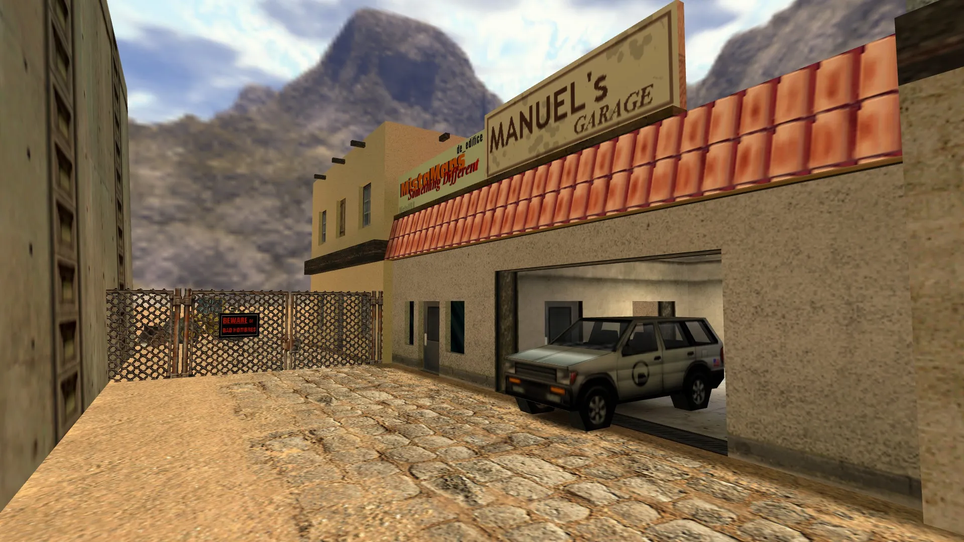 Скриншот  de_edifice для CS 1.6: тактики за CT/T, точки, .nav и оптимизация wpoly/epoly