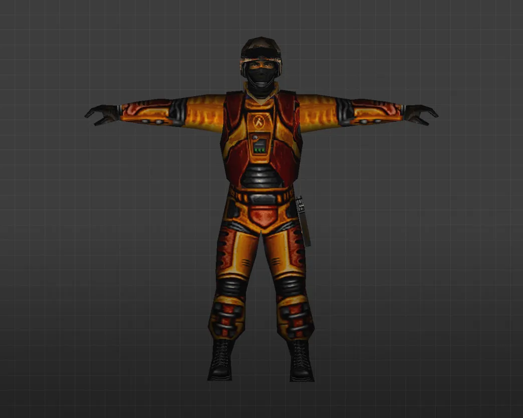 Скриншот Модель «GSG-9 H.E.V. Suit» для CS 1.6 - Уникальный скин для вашего персонажа