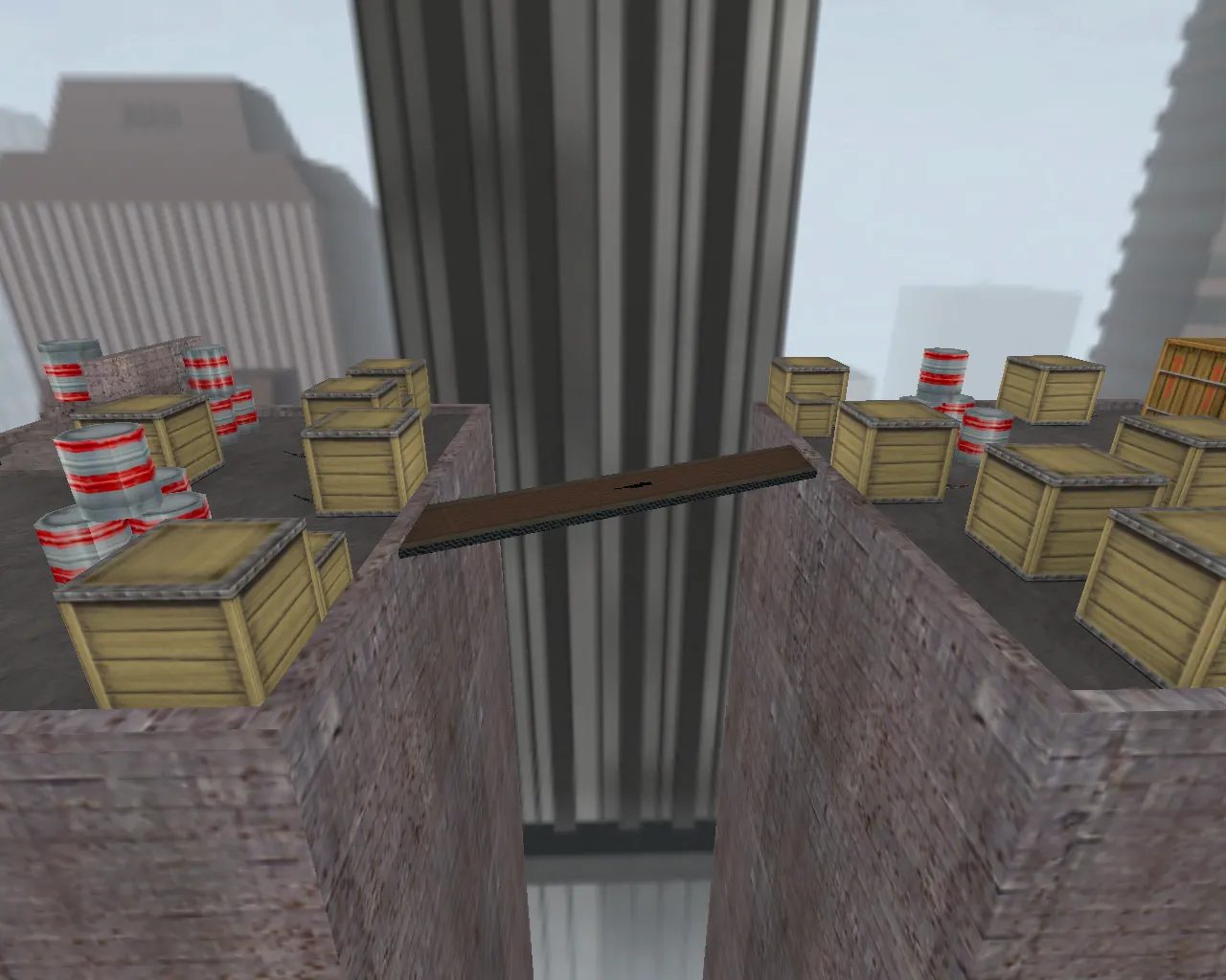 Скриншот  aim_crazyjump для CS 1.6: тренировка прыжков, прицела и контроля отдачи на AIM карте