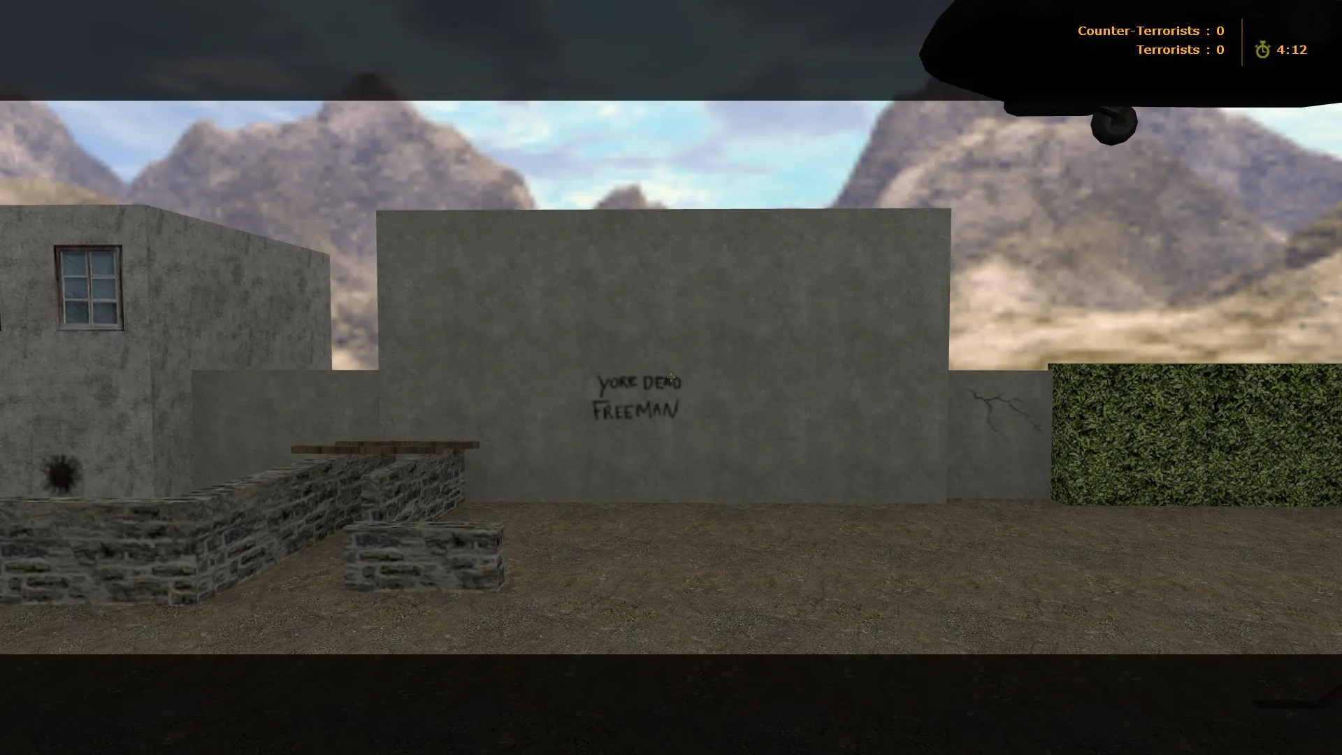 Скриншот  Карта 1zyh_peace_mission_00 для CS 1.6: баланс сторон, точки под раунд и настройки для стабильного FPS