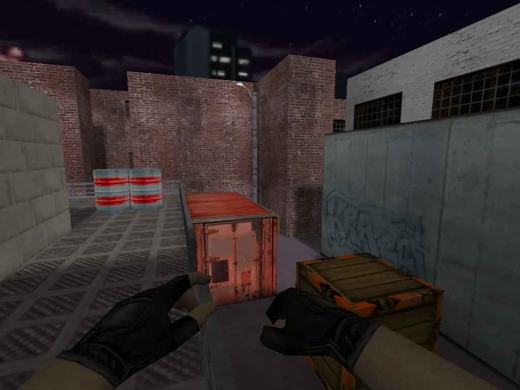 Скриншот Карта «de_minibackalley_ancien» для CS 1.6