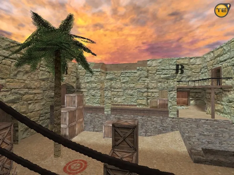 Скриншот Карта «de_jaylah» для CS 1.6