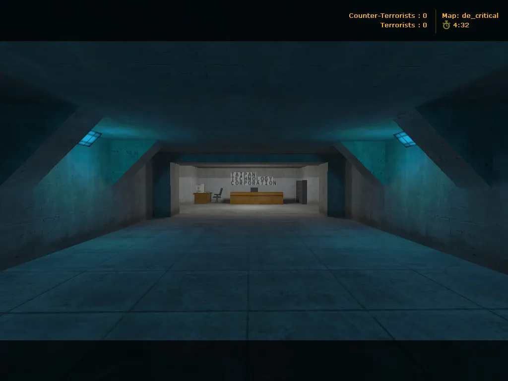 Скриншот  Карта de_critical для CS 1.6: точки, баланс, .nav для ботов, оптимизация wpoly/epoly