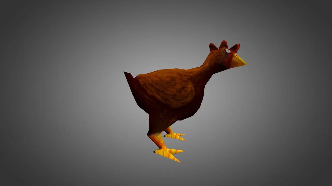 Скриншот Модель «Brown Chicken» для CS 1.6 - Уникальный скин для вашего игрового опыта
