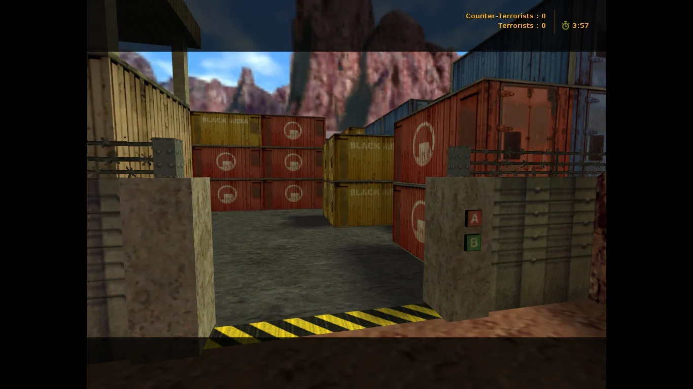 Скриншот  Карта de_demon для CS 1.6: точки, тактика за CT/T, оптимизация wpoly/epoly и .nav для ботов