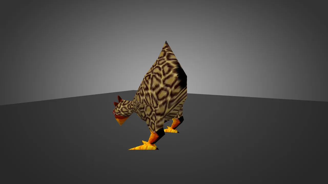 Скриншот Модель «Leopard Chicken Skin» для CS 1.6 - Уникальный скин для вашего персонажа