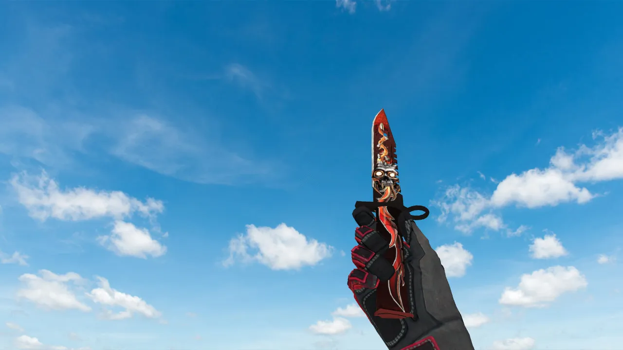 Скриншот v_ нож M9 «Подтвержденное убийство» для CS 1.6: p_ и w_ модели, звук, анимация осмотра