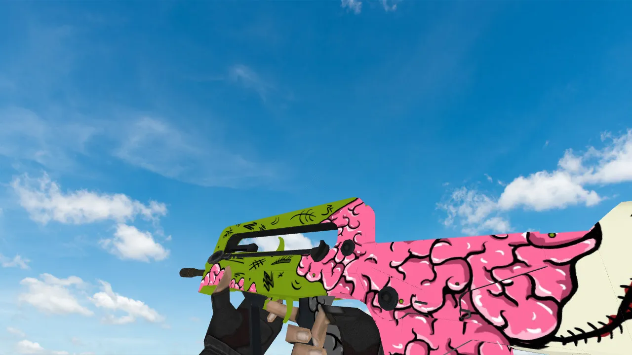 Скриншот Модель «Famas Brainfreak» для CS 1.6 - Качественные текстуры и анимация