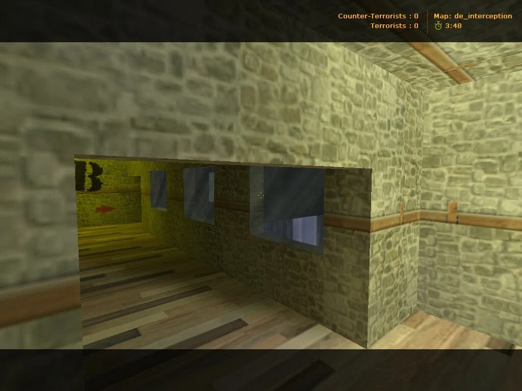 Скриншот  Карта de_interception для Counter-Strike 1.6: Тактический анализ и особенности