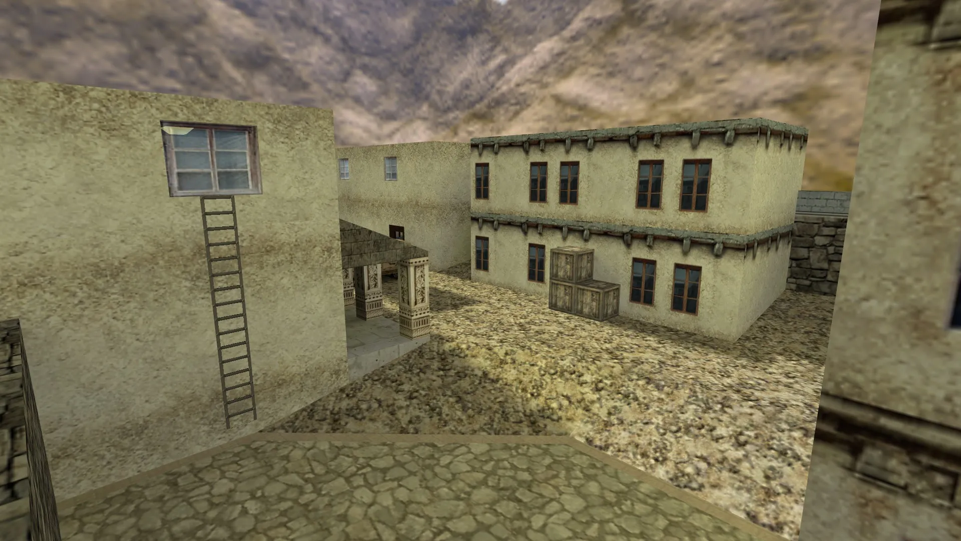 Скриншот  Карта de_southwood для CS 1.6 - Затененные тактики и новые горизонты