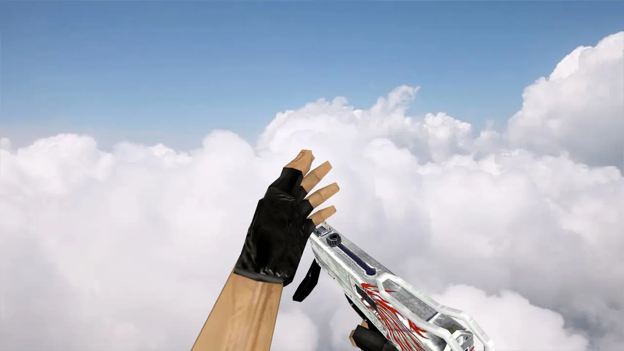 Скриншот Модель MAC-10 Frostbite для CS 1.6: Уникальный стиль и качество