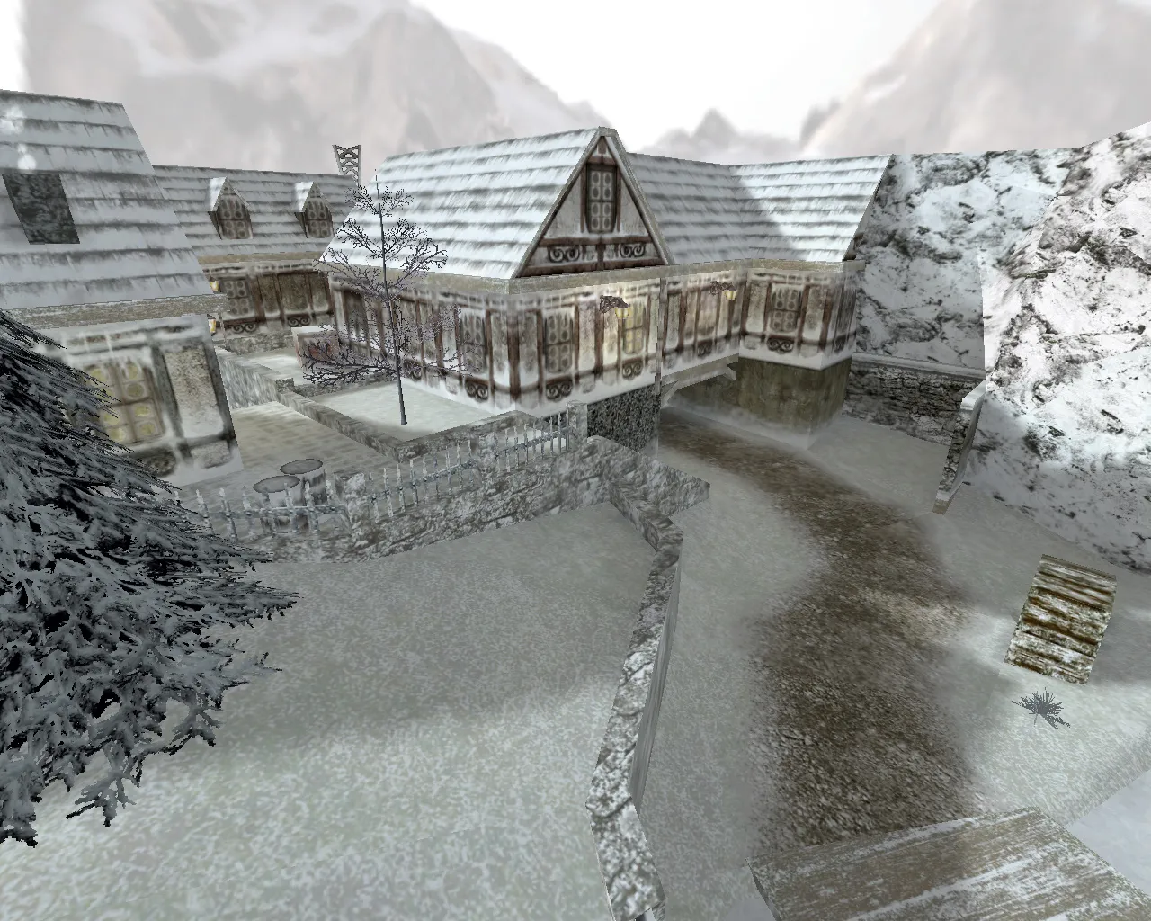 Скриншот Карта de_alps для CS 1.6: разбор точек, маршрутов и настроек под стабильный FPS