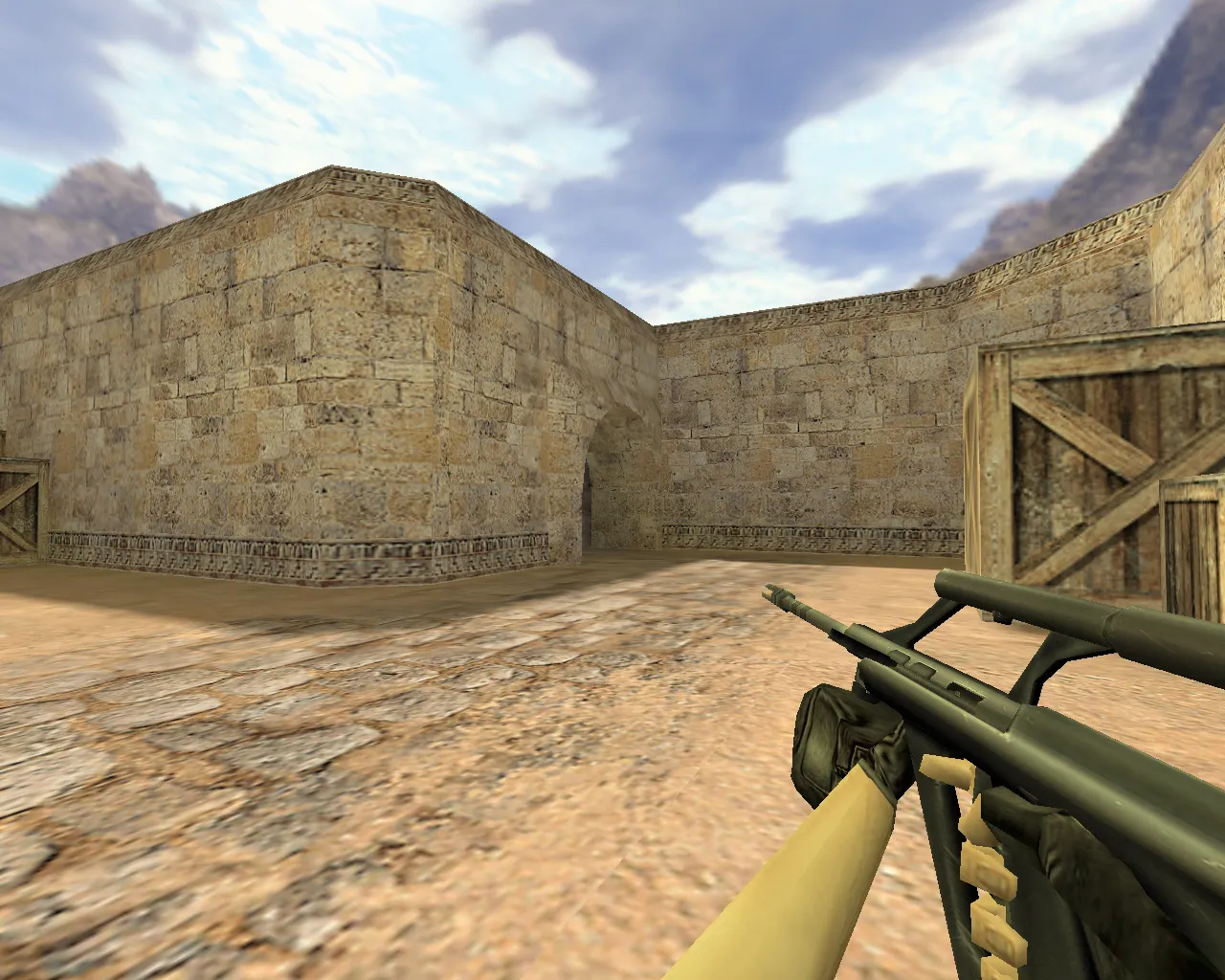 Скриншот Модель AUG Черный уголь для CS 1.6: качественные текстуры и анимация