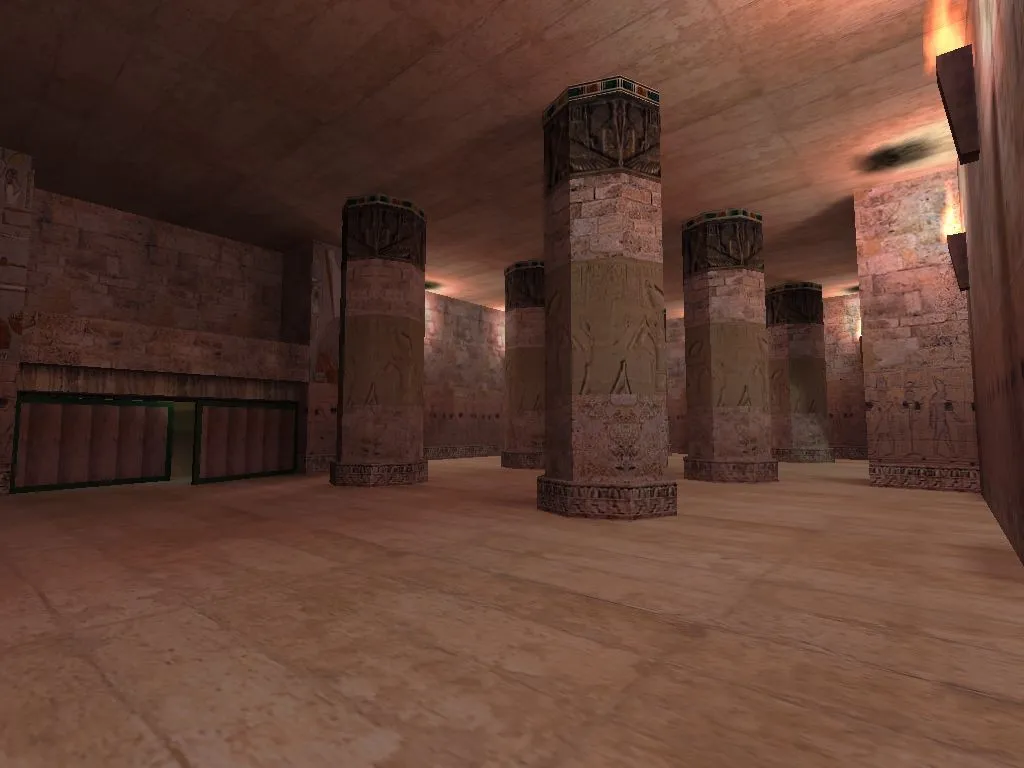 Скриншот  de_egypt для CS 1.6: тактика за CT и T, точки, .nav для ботов, оптимизация wpoly/epoly