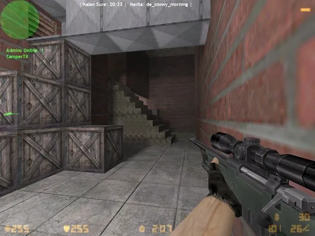 Скриншот  Карта de_snowy_morning для Counter-Strike 1.6 - Полное описание