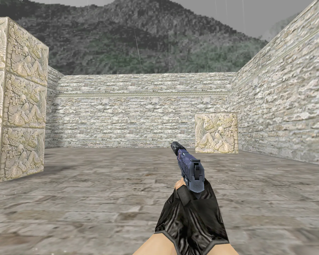 Скриншот USP-S | Чёрный лотос (Black Lotus) для CS 1.6 - Модели оружия