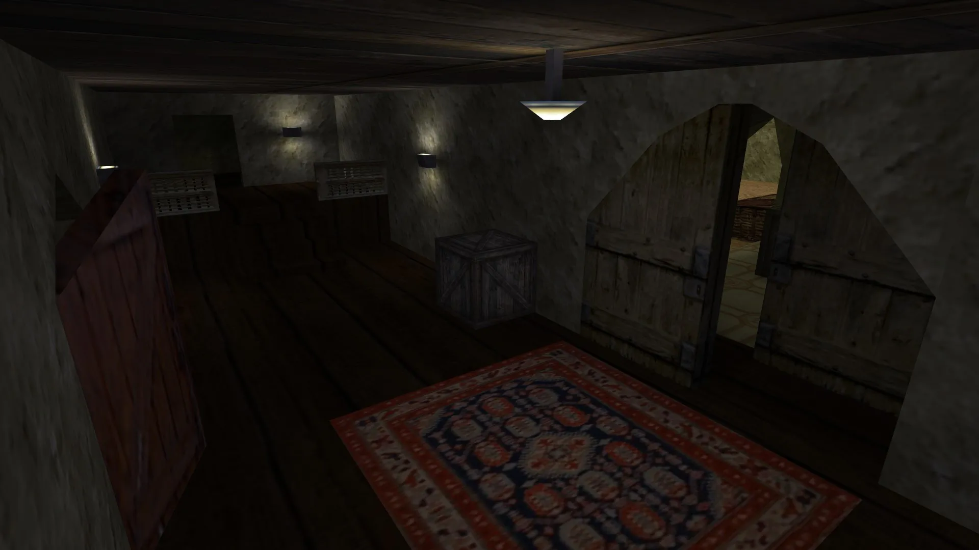 Скриншот  Карта de_muertechalet для CS 1.6: Тактика и детали