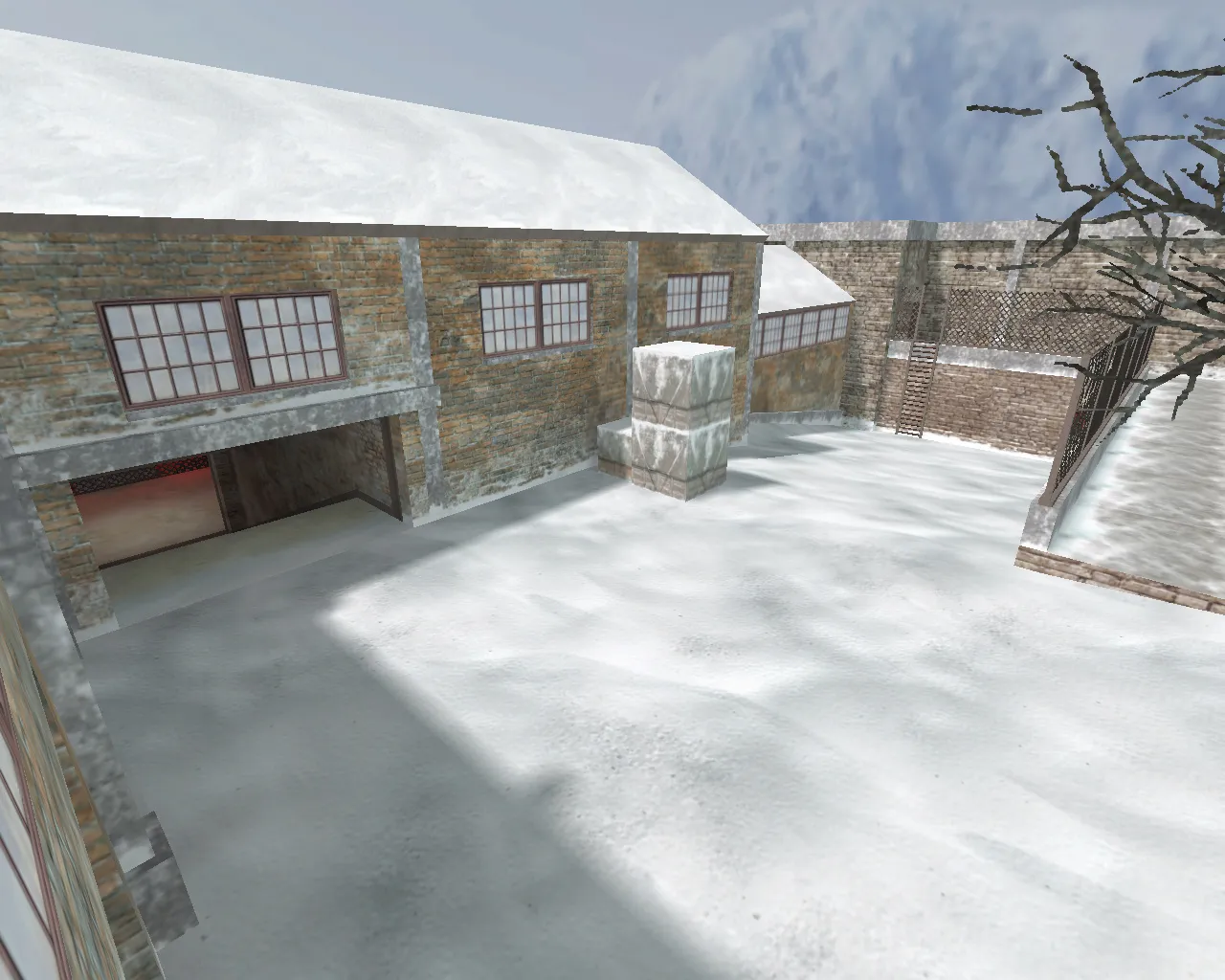 Скриншот  Карта de_russka для CS 1.6 – Тактический шедевр