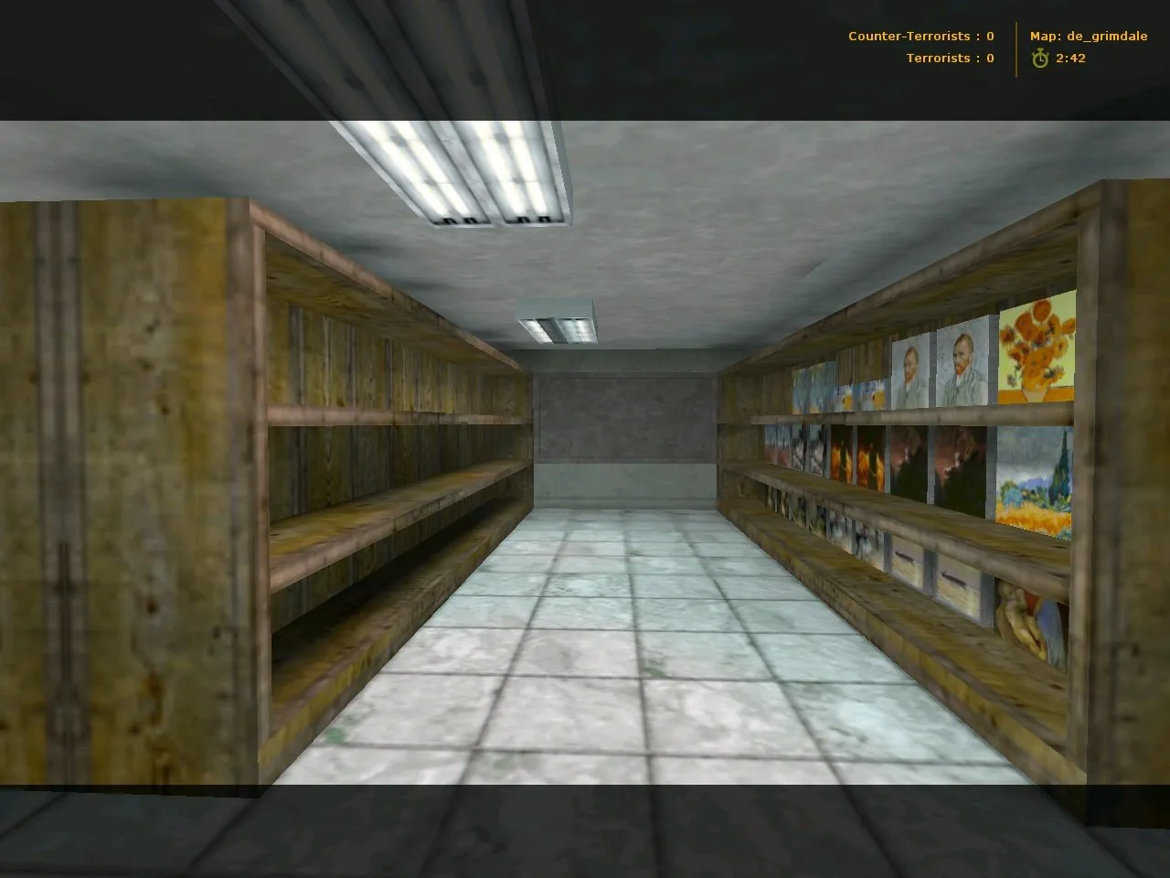 Скриншот  de_grimdale для CS 1.6: обзор карты, точки, bot .nav и оптимизация wpoly/epoly