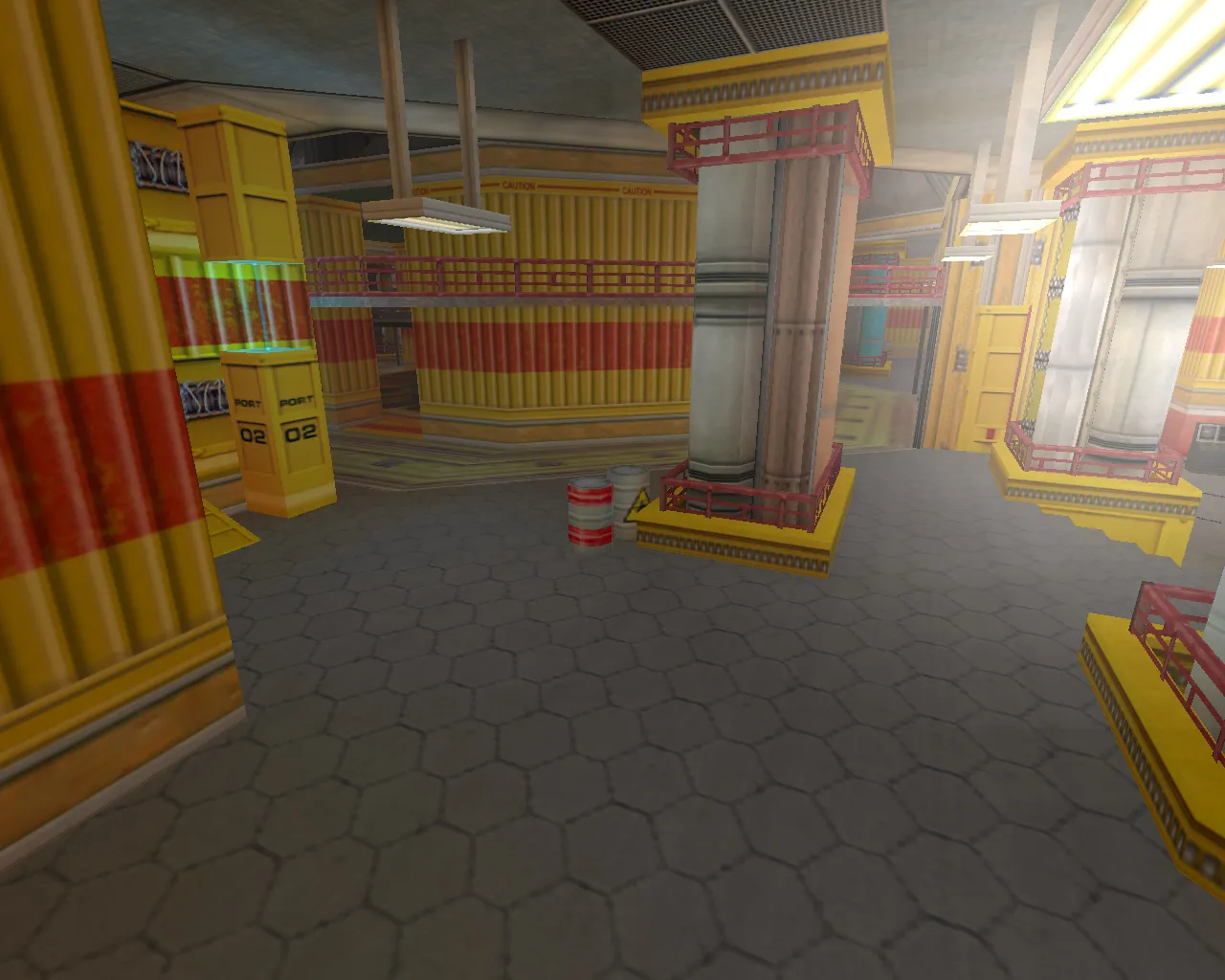 Скриншот  aim_lambdalab — карта для тренировки прицела в CS 1.6: точки, маршруты, боты и оптимизация