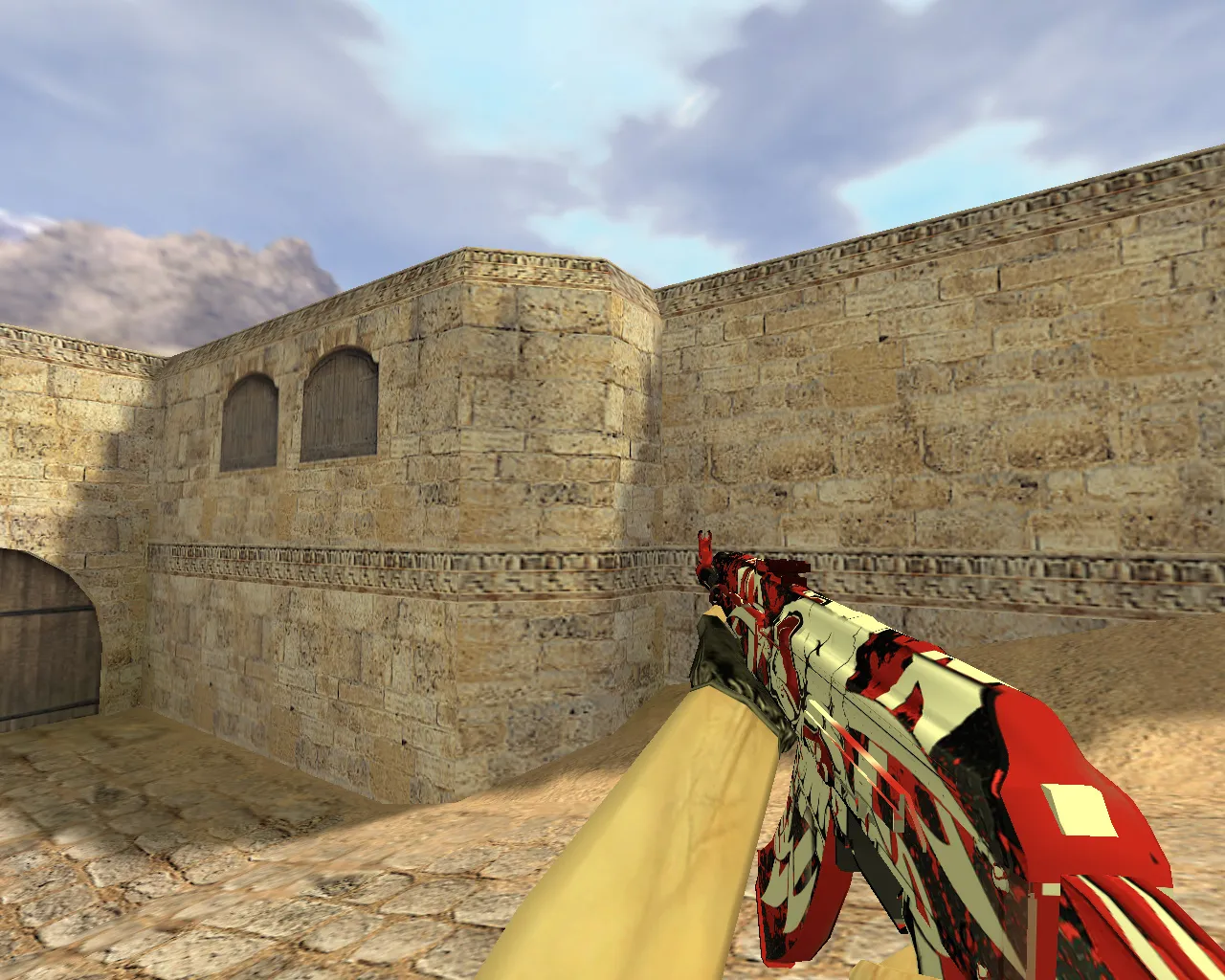 Скриншот Модель «АК-47 Жнец» v_ модели, p_ модели, w_ модели для CS 1.6: звуки, анимация осмотра, текстуры и настройка