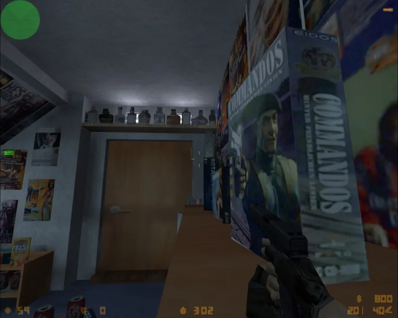 Скриншот Карта de_therealrats для CS 1.6: Тактические особенности и оптимизация