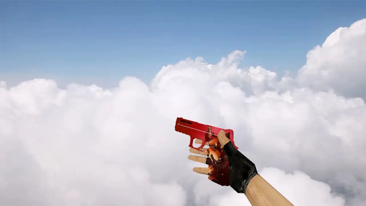 Скриншот Модель P250 «Великий волк» для CS 1.6 — оцените новую анимацию и текстуры