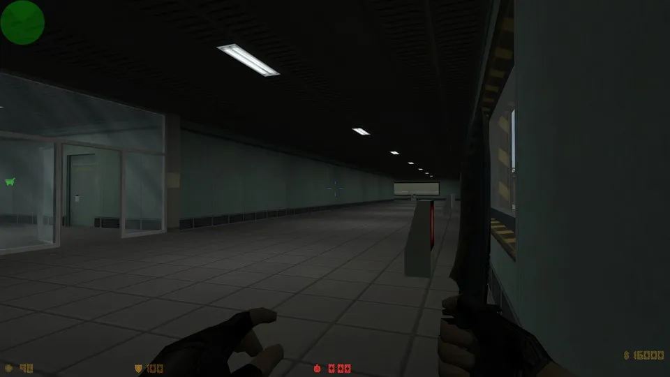 Скриншот  deathrun_toxic_pg для CS 1.6: карта для тренировки, тактика за CT и T, точки ловушек и прохождение