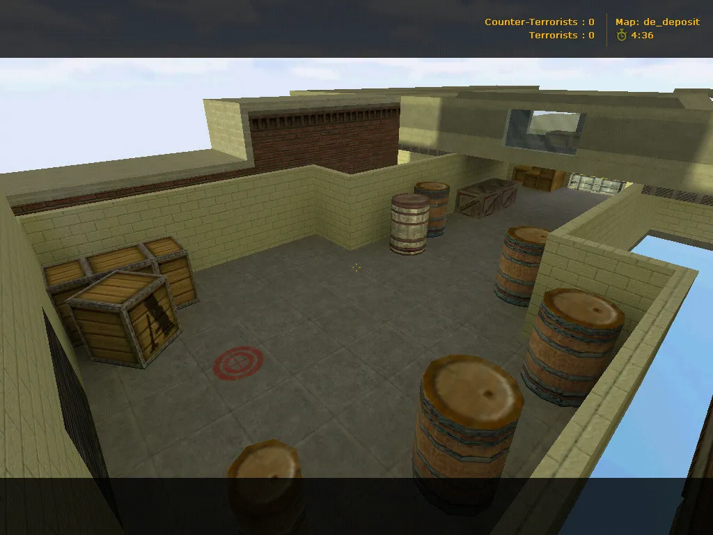 Скриншот Карта «de_deposit» для CS 1.6