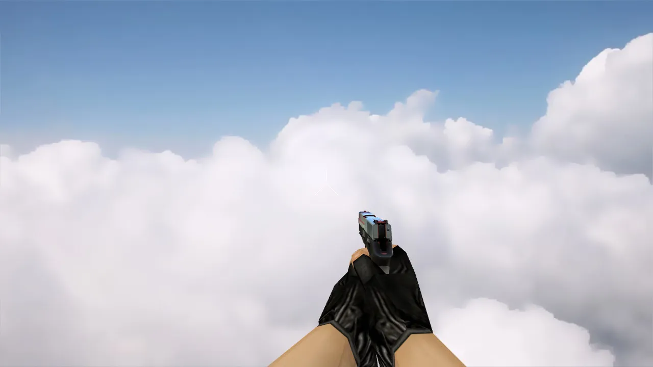 Скриншот P250 | Киберпанцирь (Cyber Shell) для CS 1.6 - модели оружия