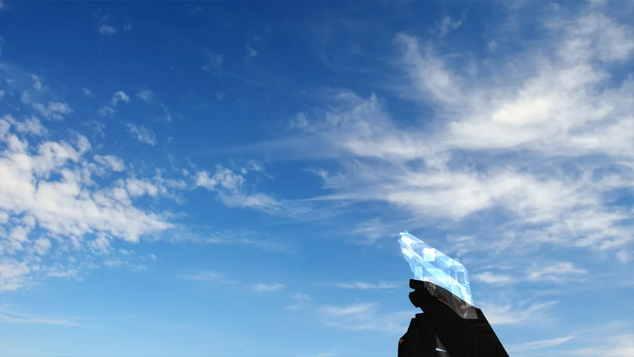 Скриншот  Пак прозрачных моделей оружия v_ п_ w_ для CS 1.6: звуки, анимация осмотра, качество текстур