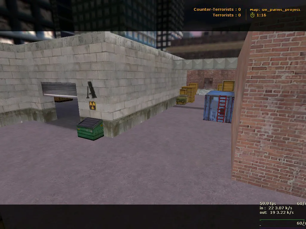 Скриншот Карта «de_panet_project» для CS 1.6