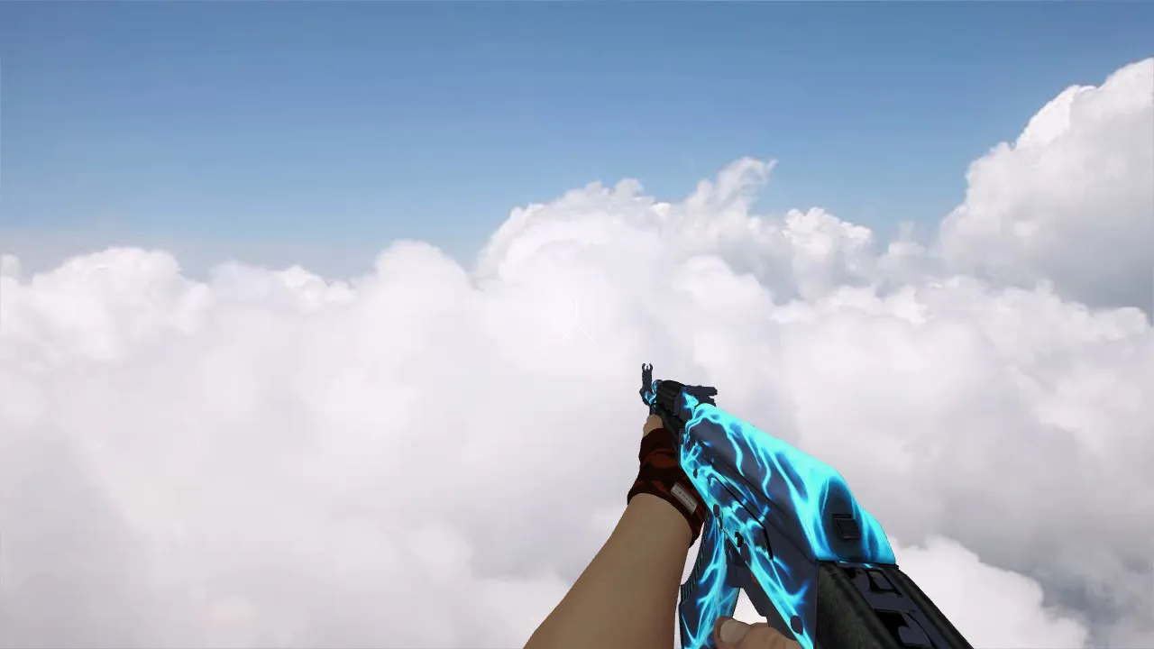 Скриншот Модель v_ak47 Soul Devourer для CS 1.6: p_ak47, w_ak47, звук, анимация осмотра и текстуры