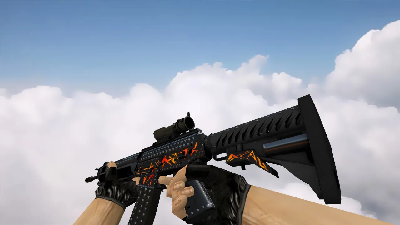 Скриншот SG 553 | Тяжёлый метал (Heavy Metal) для CS 1.6