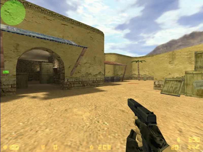 Скриншот  Карта de_wastetown для CS 1.6 - Тактические возможности и оптимизация