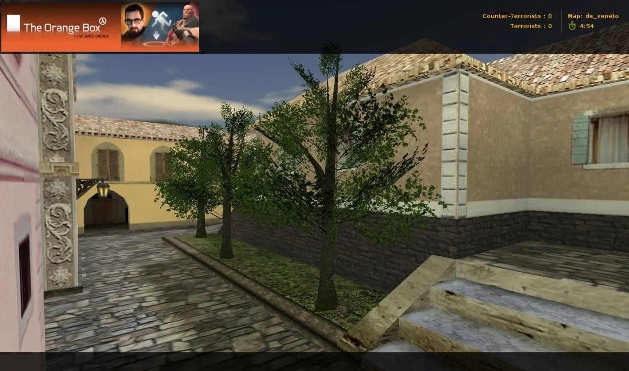 Скриншот Карта de_veneto для CS 1.6: Тактика и особенности