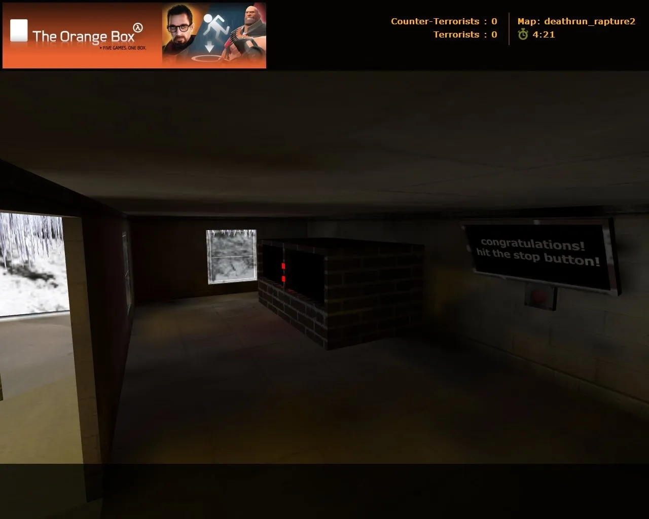 Скриншот  Карты Deathrun для CS 1.6: deathrun_rapture2 — точки, .nav, wpoly/epoly и настройка входа