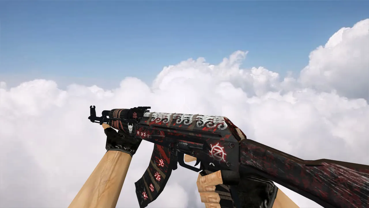 Скриншот Модель AK-47 Demon Hunter для CS 1.6 – Погрузитесь в бой